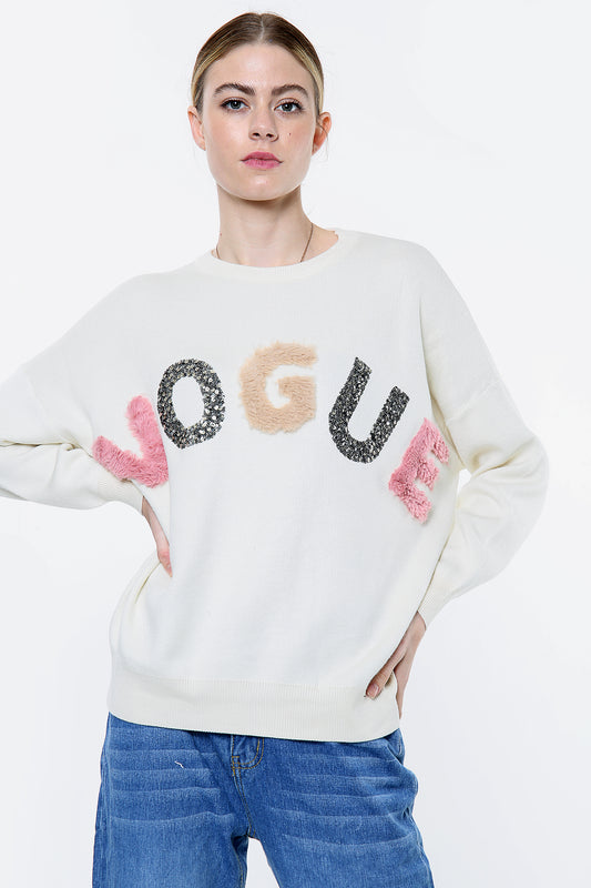 Cream Vogue Soft Knit Jumper